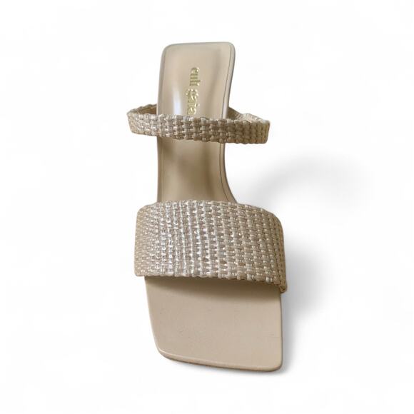 Cult Gaia Beige High Heeled Rene Sandals - Size 7.5 (37.5 EU) - Picture 3 of 8